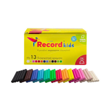 Πλαστελίνη Record Kids 13 Τεμαχίων Πλαστελίνη Record Kids 13 Τεμαχίων