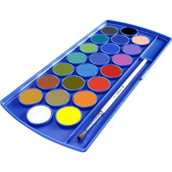 Pelikan Opaque Paint Box Σετ Νερομπογιές με Πινέλο 22 Χρωμάτων 721670