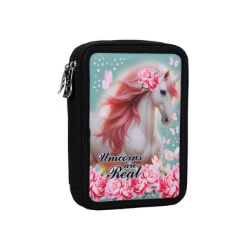 GIM BMU Κασετίνα Γεμάτη με 2 Θήκες Butterfly Unicorn