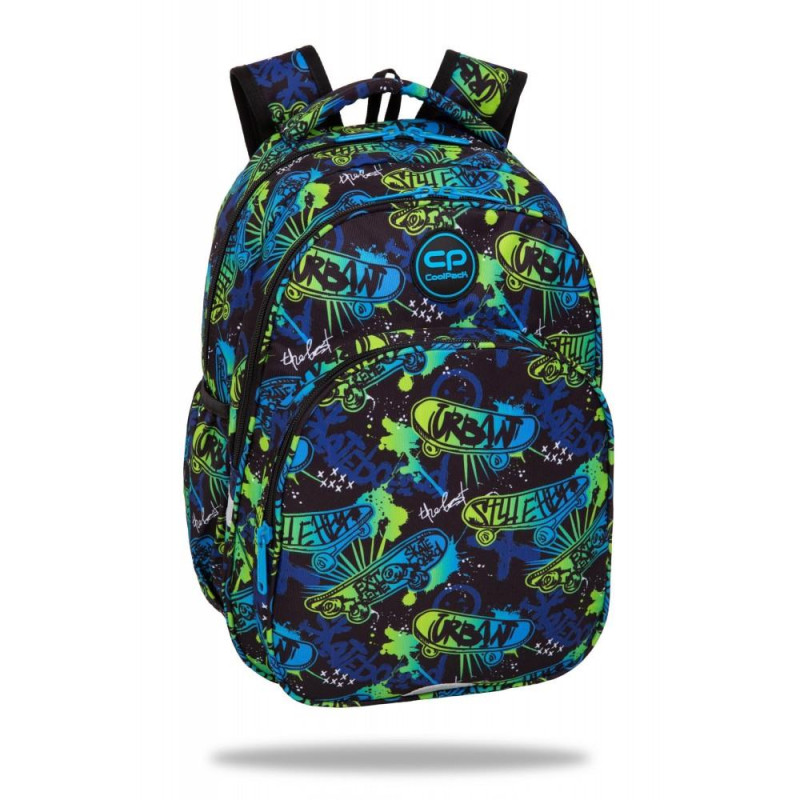 COOLPACK ΣΧΟΛΙΚΟ ΣΑΚΙΔΙΟ BASE PLUS SKATE NIGHT F027930 COOLPACK ΣΧΟΛΙΚΟ ΣΑΚΙΔΙΟ BASE PLUS SKATE NIGHT F027930
