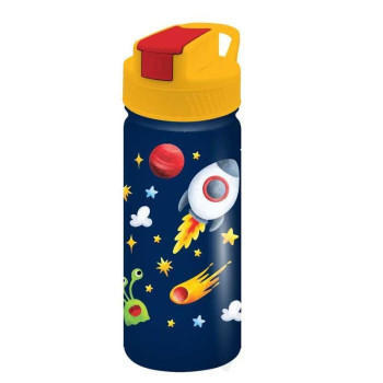 Must Παγούρι Ανοξείδωτο με Καλαμάκι Space 500ml 585699