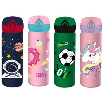 Must Ανοξειδωτο Θερμος 500ml Με Καλαμακι 8χ22εκ 4σχ Must Must Ανοξειδωτο Θερμος 500ml Με Καλαμακι 8χ22εκ 4σχ Must