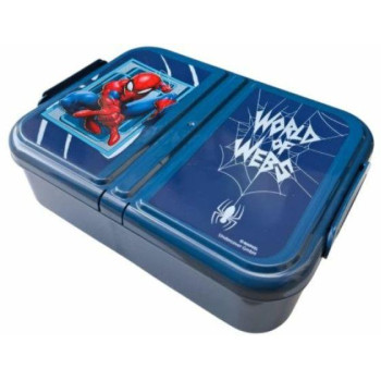 Gim Δοχείο Φαγητού 3 Χώρων Spiderman (557-00262)