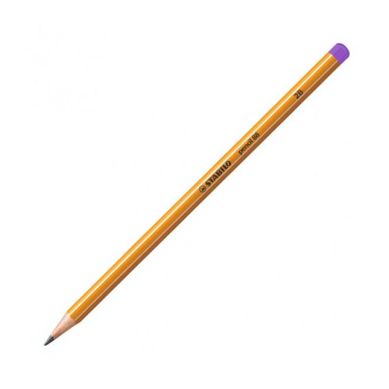 ΜΟΛΥΒΙ STABILO PENCIL 88 2B ΜΩΒ