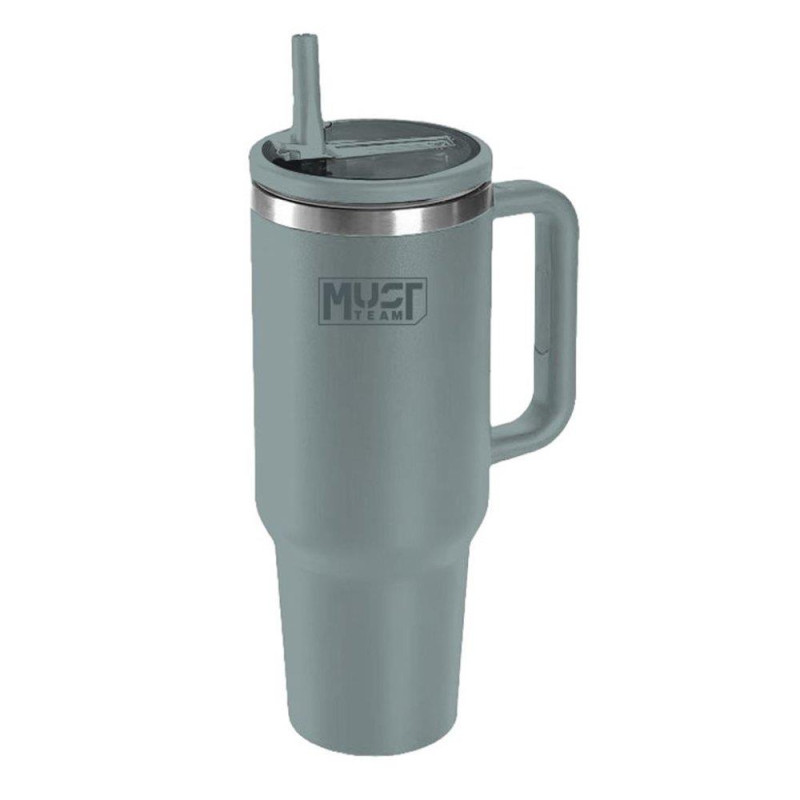 Ποτήρι Θερμός Ανοξείδωτο Must Team Πράσινο 1200 ml must Ποτήρι Θερμός Ανοξείδωτο Must Team Πράσινο 1200 ml must