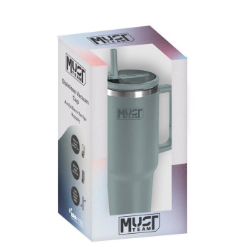 Ποτήρι Θερμός Ανοξείδωτο Must Team Πράσινο 1200 ml must Ποτήρι Θερμός Ανοξείδωτο Must Team Πράσινο 1200 ml must