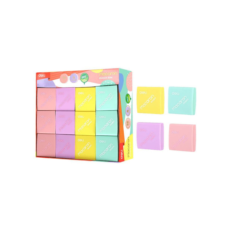 Deli  Γομα 35x35x11mm Macaron