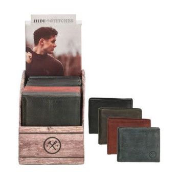 Hide & Stitches Μικρό πορτοφόλι από Γνήσιο Δέρμα 1-87-65-999 Hide & Stitches Μικρό πορτοφόλι από Γνήσιο Δέρμα 1-87-65-999