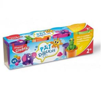 CREATIVE ΠΛΑΣΤΟΖΥΜΑΡΑΚΙ 4 POTS FANCY ΧΡΩΜΑΤΑ 3154149072002