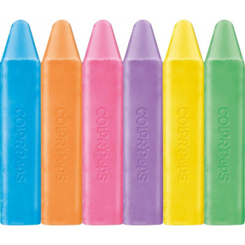 Κιμωλίες Maped ColorPeps Χρωματιστές Πακέτο 6 Τεμαχίων Κιμωλίες Maped ColorPeps Χρωματιστές Πακέτο 6 Τεμαχίων