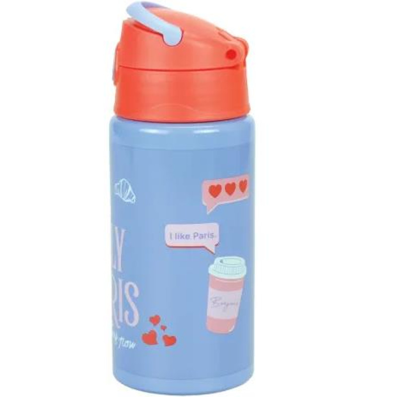 Gim Παγούρι Flip Αλουμινίου Emily In Paris (573-11248) Gim Παγούρι Flip Αλουμινίου Emily In Paris (573-11248)