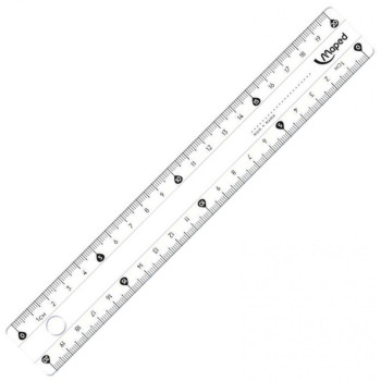 Χάρακας Cristal 20cm Χάρακας Cristal 20cm