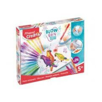 Maped Creative Blow Pen 846712 με 2 φυσητήρες Maped Creative Blow Pen 846712 με 2 φυσητήρες