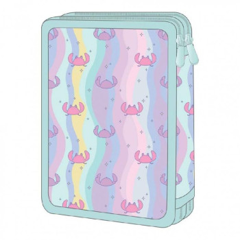 Κασετίνα Διπλή Γεμάτη Must Team Disney Stitch Having A Blast Κασετίνα Διπλή Γεμάτη Must Team Disney Stitch Having A Blast