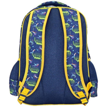 Must Τσάντα Πλάτης Δημοτικού 32x18x43 3Θήκες Jurassic Strike Attack 570897 Must Τσάντα Πλάτης Δημοτικού 32x18x43 3Θήκες Jurassic Strike Attack 570897