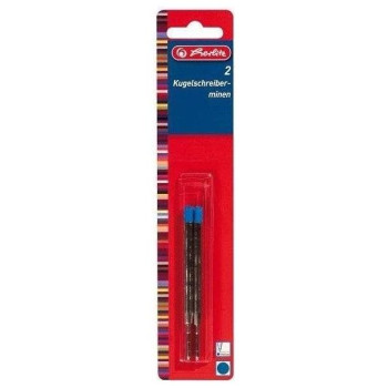 Herlitz Ανταλλακτικό Herlitz Για Στυλό Διαρκείας Μπλε 2pcs Herlitz Ανταλλακτικό Herlitz Για Στυλό Διαρκείας Μπλε 2pcs