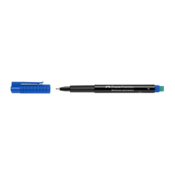 Faber Castell Μαρκαδοράκι MultiMark 1513 Ανεξίτηλο Blue Fine 151351 Faber Castell Μαρκαδοράκι MultiMark 1513 Ανεξίτηλο Blue Fine 151351