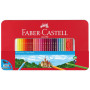 Faber-Castell Σετ Ξυλομπογιές σε Κασετίνα Μεταλλική 60τεμ 115894