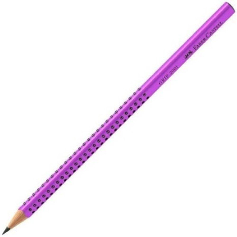Μολύβι Faber Castell Grip 2001 Παστέλ Μωβ