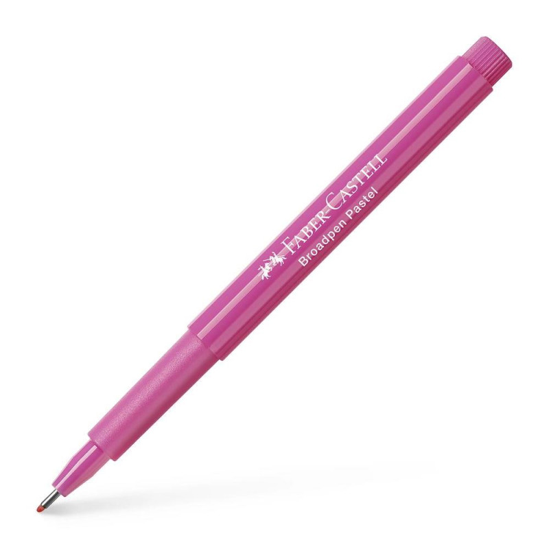 Faber Castell Μαρκαδοράκι Broadpen Pastel Purplepink 0.8mm 155426