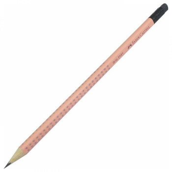FABER CASTELL ΜΟΛΥΒΙ HB ΜΕ ΓΟΜΑ GRIP 2001 PEACH ΜΕ ΓΟΜΑ 100-180-444 FABER CASTELL ΜΟΛΥΒΙ HB ΜΕ ΓΟΜΑ GRIP 2001 PEACH ΜΕ ΓΟΜΑ 100-180-444