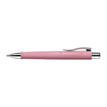 ΣΤΥΛΟ ΔΙΑΡΚΕΙΑΣ FABER CASTELL POLYBALL URBAN XB ΡΟΖ 241127