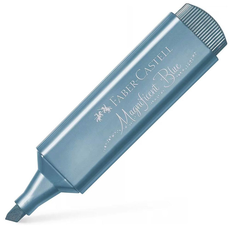 Faber-Castell Υπογραμμιστής Μπλε Μεταλλικός 154647