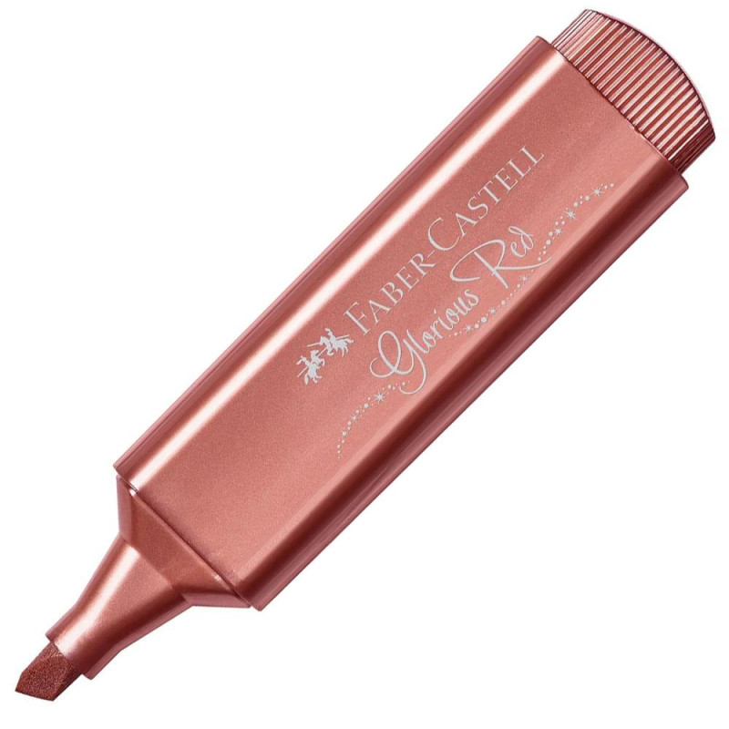 Faber-Castell Υπογραμμιστής Κόκκινος Μεταλλικός 1546373