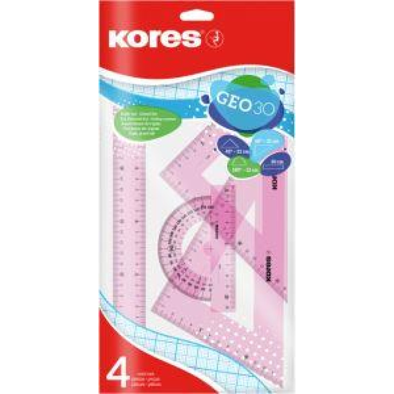 ΓΕΩΜΕΤΡΙΚΑ ΣΧΗΜΑΤΑ 4pcs Kores