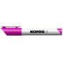 Whiteboard Marker pink - Round Tip Kores 20832