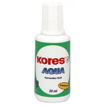 Διορθωτική Kores - Aqua, 20 ml Διορθωτική Kores - Aqua, 20 ml