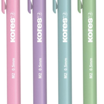 KORES ΜΗΧΑΝΙΚΟ ΜΟΛΥΒΙ M2 GRAFITOS 0,5MM PASTEL KORES ΜΗΧΑΝΙΚΟ ΜΟΛΥΒΙ M2 GRAFITOS 0,5MM PASTEL