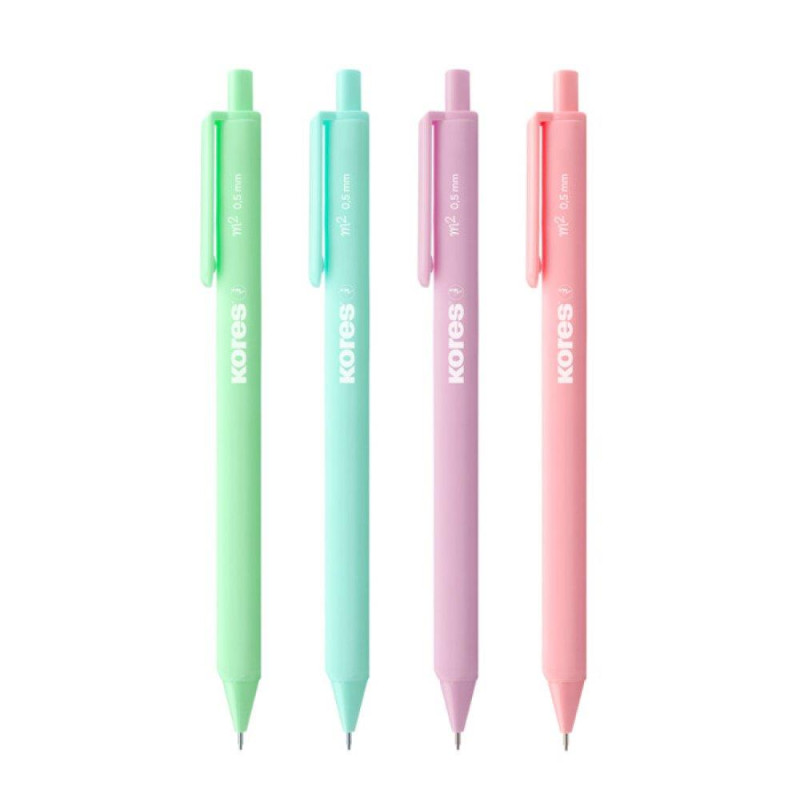 KORES ΜΗΧΑΝΙΚΟ ΜΟΛΥΒΙ M2 GRAFITOS 0,7MM PASTEL KORES ΜΗΧΑΝΙΚΟ ΜΟΛΥΒΙ M2 GRAFITOS 0,7MM PASTEL