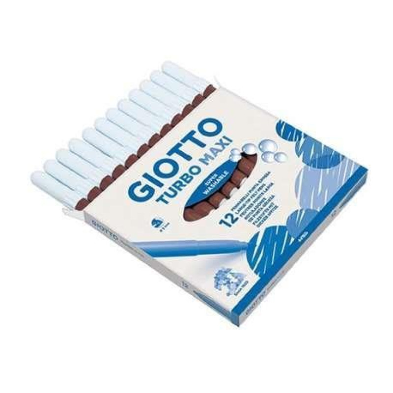 ΜΑΡΚΑΔΟΡΟΙ ΜΟΝΟΧΡΩΜΙΑ 12 ΧΡΩΜΑΤΩΝ GIOTTO KAΦΕ TURBO MAXI ΜΑΡΚΑΔΟΡΟΙ ΜΟΝΟΧΡΩΜΙΑ 12 ΧΡΩΜΑΤΩΝ GIOTTO KAΦΕ TURBO MAXI