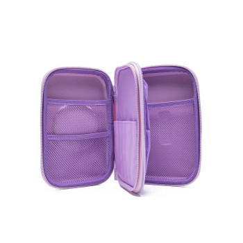 Yolo Κασετίνα με 2 Θήκες Ροζ Yolo Κασετίνα με 2 Θήκες Ροζ