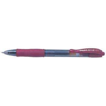Pilot Στυλό G-2 0.7mm Σκoύρο Κόκκινο BL-G2-7DR