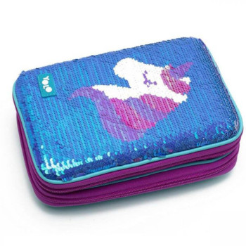 Yolo Κασετίνα με 2 Θήκες Μωβ