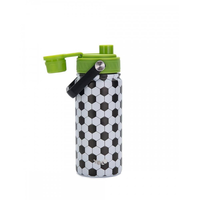 YOLO ΜΕΤΑΛΛΙΚΟ ΘΕΡΜΟΣ ΜΕ ΛΑΒΗ 500ML – ΠΟΔΟΣΦΑΙΡΟ