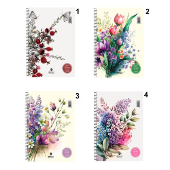 ΤΕΤΡΑΔΙΟ ΣΠΙΡΑΛ NATURE 17X25 120 ΣΕΛΙΔΕΣ 2 ΘΕΜΑΤΑ ΤΕΤΡΑΔΙΟ ΣΠΙΡΑΛ NATURE 17X25 120 ΣΕΛΙΔΕΣ 2 ΘΕΜΑΤΑ