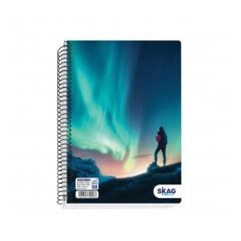 Skag Τετράδιο Σπιράλ University Fun Αγόρι 3θ 17x25  Ν.9243 S300568