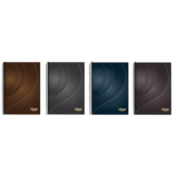 Skag Τετράδιο Gold and Silver Α4 2 Θεμάτων 60φ  80gr Ν.9352 303286