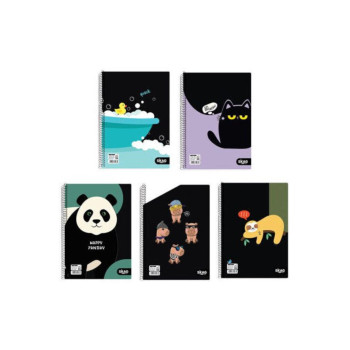 Τετράδια Skag Jolly Σπιραλ Ριγέ Α4 21x30cm 2Θεμάτων Τετράδια Skag Jolly Σπιραλ Ριγέ Α4 21x30cm 2Θεμάτων