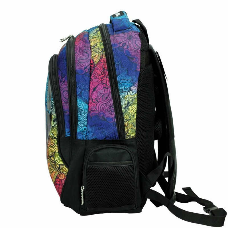 Back Me UP No Fear Ombre Σχολική Τσάντα Πλάτης Δημοτικού Πολύχρωμη 348-51031 Back Me UP No Fear Ombre Σχολική Τσάντα Πλάτης Δημοτικού Πολύχρωμη 348-51031
