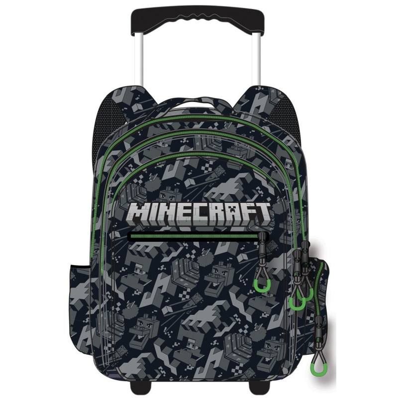 Gim Camo Terra Σχολική Τσάντα Τρόλεϊ Δημοτικού Γκρι 27lt