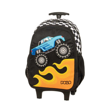 Polo Τσάντα Trolley Νηπιαγωγείου Junior Bibi 8351 Monster Truck 2025