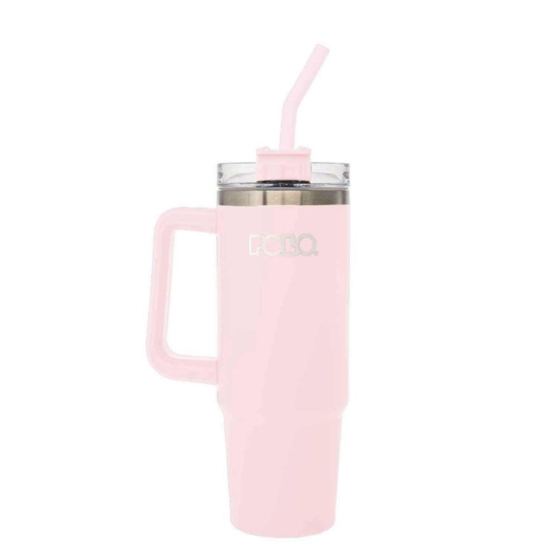 POLO THERMO MUG INOX 900ML ΑΝΟΙΧΤΟ ΡΟΖ 949023-3800 (2025)