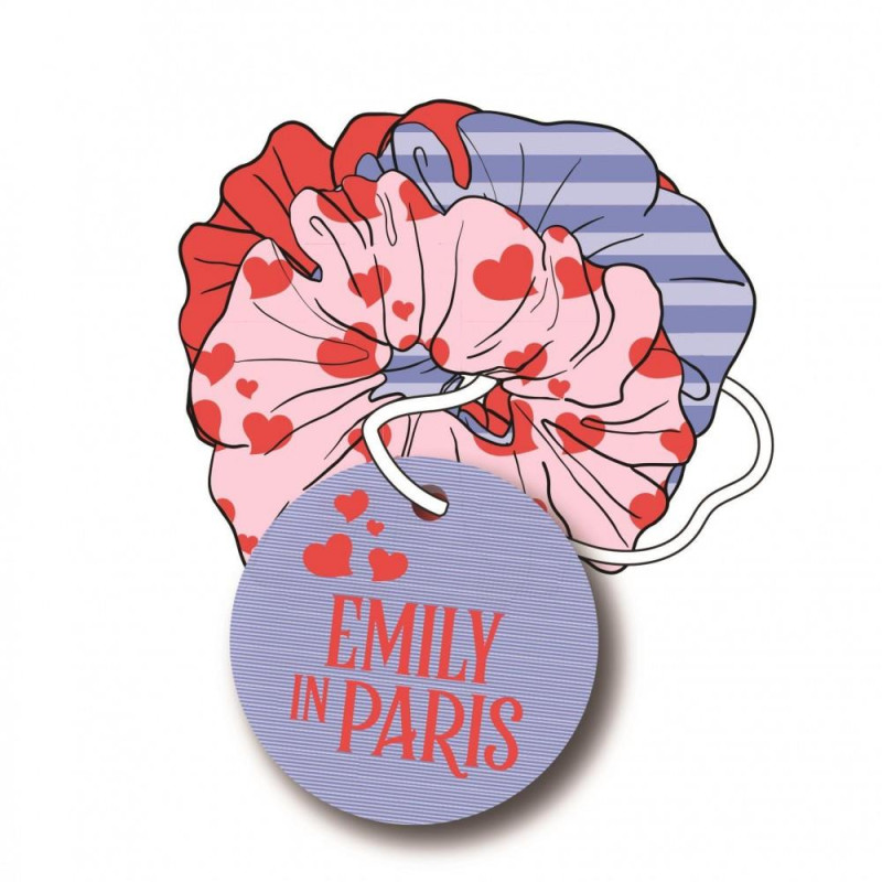 GIM ΛΑΣΤΙΧΑΚΙΑ ΜΑΛΛΙΩΝ MINI EMILY IN PARIS 351-02005