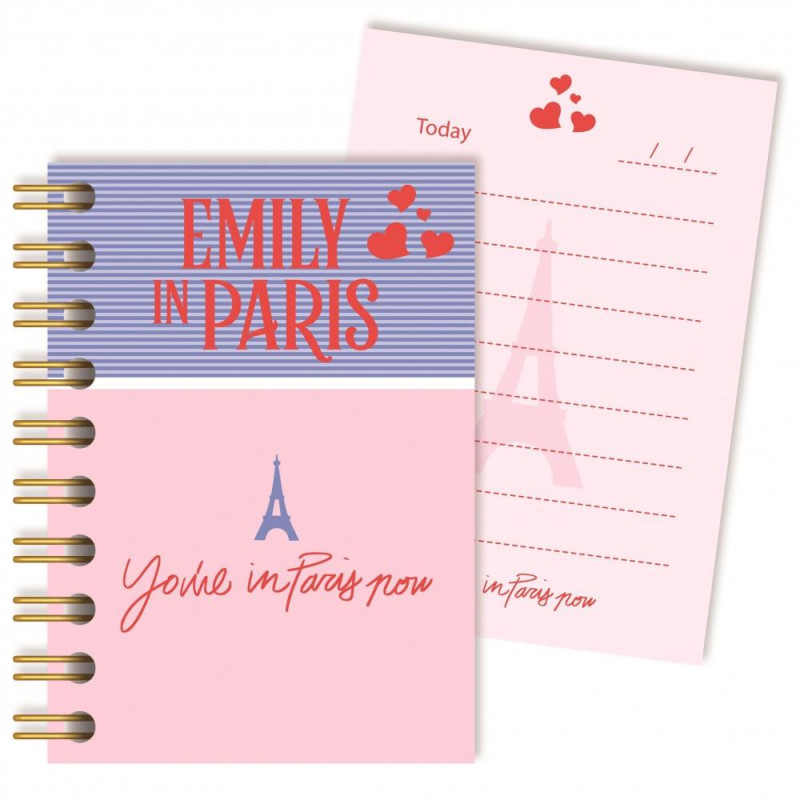 GIM ΣΗΜΕΙΩΜΑΤΑΡΙΟ ΣΠΙΡΑΛ EMILY IN PARIS Α6 351-02003