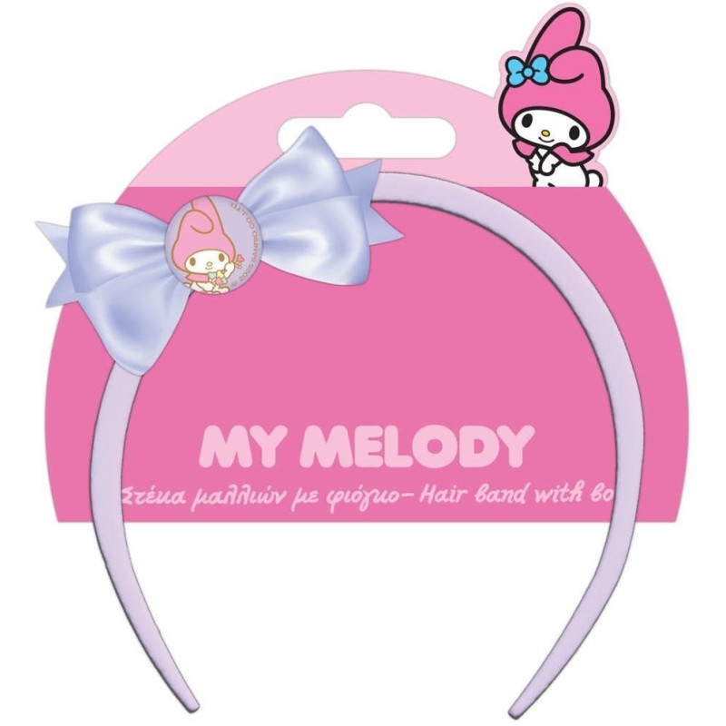 Διακακης My Melody Στέκα Μαλλιών Με Φιόγκο
