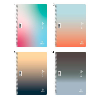 Τετράδιο Σπιράλ Α4 2 Θεμάτων Origin